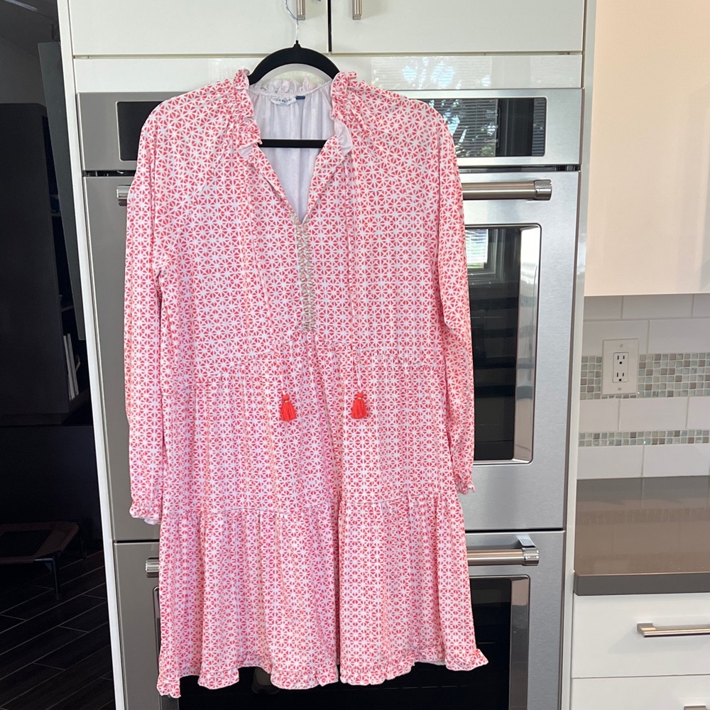Cabana Life Coral dress, Medium